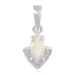 Indonesischer Opal-Silberanhänger