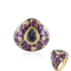 Iolith-Silberring (Adela Silber)