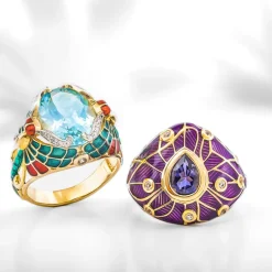 Iolith-Silberring (Adela Silber)