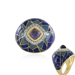 Iolith-Silberring (Adela Silber)