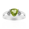 Jilin-Peridot-Silberring