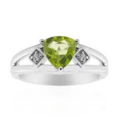 Jilin-Peridot-Silberring