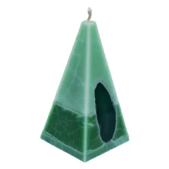 Juwelo-Kerze mit Grünem Achat