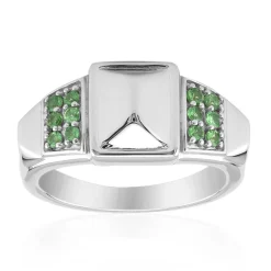 Kenianischer Tsavorit-Silberring (Remy Rotenier)