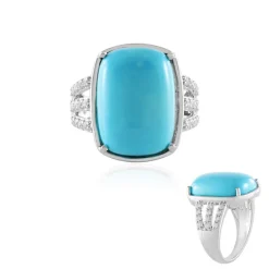 Kingman-Türkis-Silberring (Faszination Türkis)