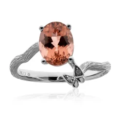 Kongo-Neon-Turmalin-Goldring (Smithsonian)