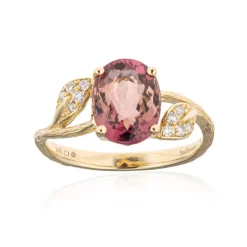 Kongo-Neon-Turmalin-Goldring (Smithsonian)