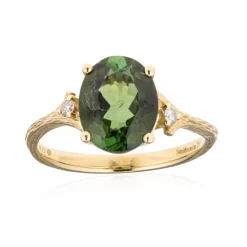 Kongo-Neon-Turmalin-Goldring (Smithsonian)