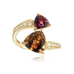 Kongo-Neon-Turmalin-Goldring (CIRARI)