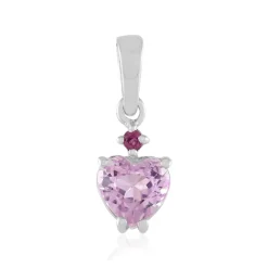 Kunzit-Silberanhänger