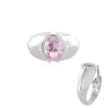 Kunzit-Silberring