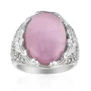 Kunzit-Silberring (Annette classic)