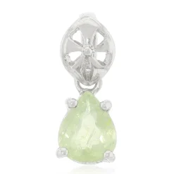 Kupfer-Turmalin-Silberanhänger