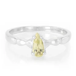 Kupfer-Turmalin-Silberring