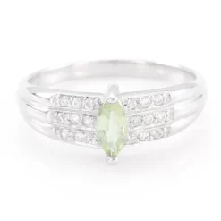 Kupfer-Turmalin-Silberring