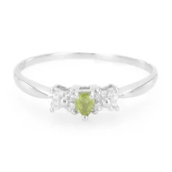 Kupfer-Turmalin-Silberring