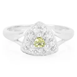 Kupfer-Turmalin-Silberring