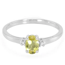 Kupfer-Turmalin-Silberring