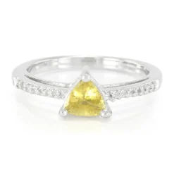 Kupfer-Turmalin-Silberring