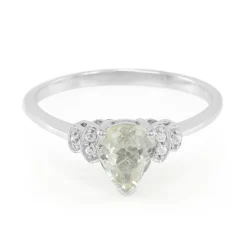 Kupfer-Turmalin-Silberring