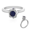 Kyanit-Silberring (SAELOCANA)