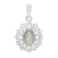 Labradorit-Silberanhänger