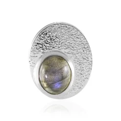 Labradorit-Silberanhänger