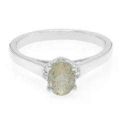 Labradorit-Silberring