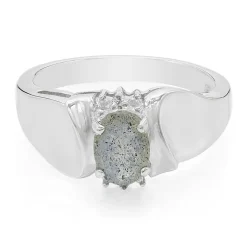 Labradorit-Silberring