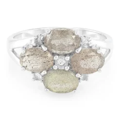 Labradorit-Silberring