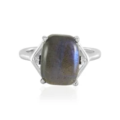 Labradorit-Silberring