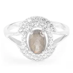 Labradorit-Silberring