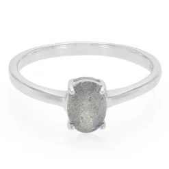 Labradorit-Silberring