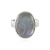 Labradorit-Silberring