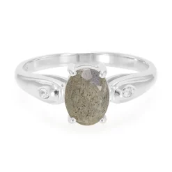 Labradorit-Silberring