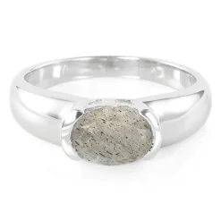 Labradorit-Silberring