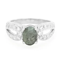 Labradorit-Silberring