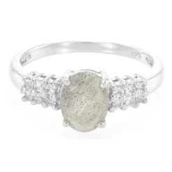 Labradorit-Silberring