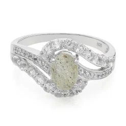 Labradorit-Silberring