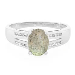 Labradorit-Silberring