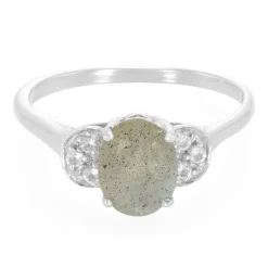 Labradorit-Silberring