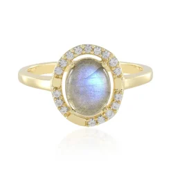 Labradorit-Silberring (Adela Silber)