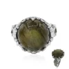 Labradorit-Silberring (Annette classic)