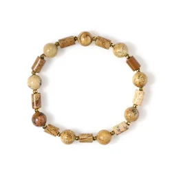 Landschafts-Jaspis-Armband