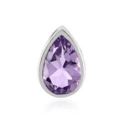 Lavendel-Amethyst-Silberanhänger