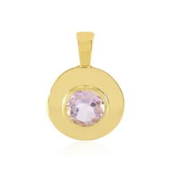 Lavendel-Amethyst-Silberanhänger