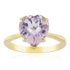 Lavendel-Amethyst-Silberring