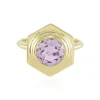 Lavendel-Amethyst-Silberring