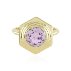 Lavendel-Amethyst-Silberring