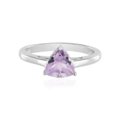 Lavendel-Amethyst-Silberring